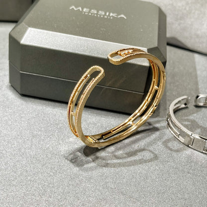 [⭐Hevara Jewelry]MOVE 10TH PAVED DIAMOND BRACELET