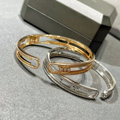 [⭐Hevara Jewelry]MOVE 10TH PAVED DIAMOND BRACELET