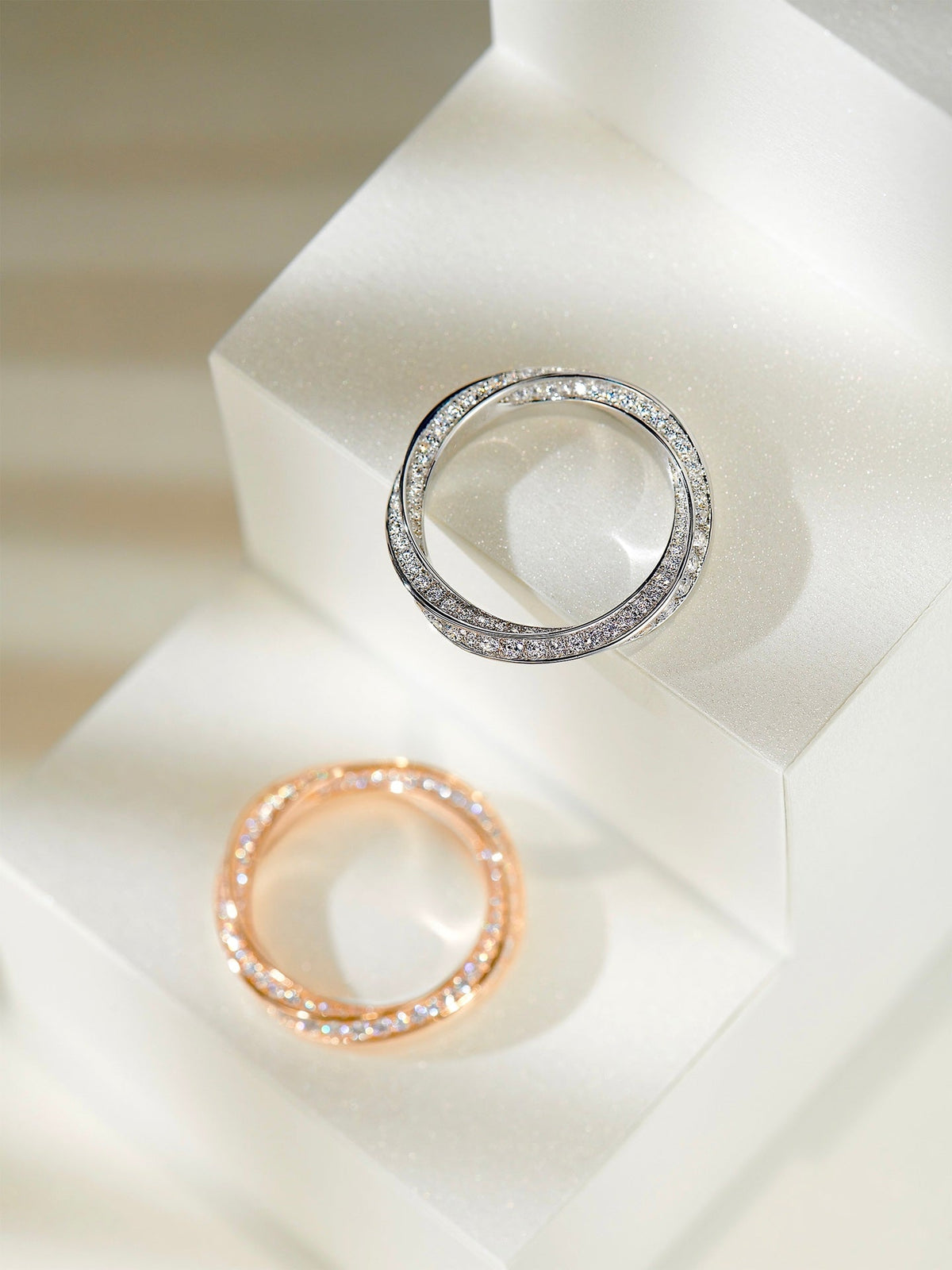 [Hevara Jewelry]SPIRAL DIAMOND RING