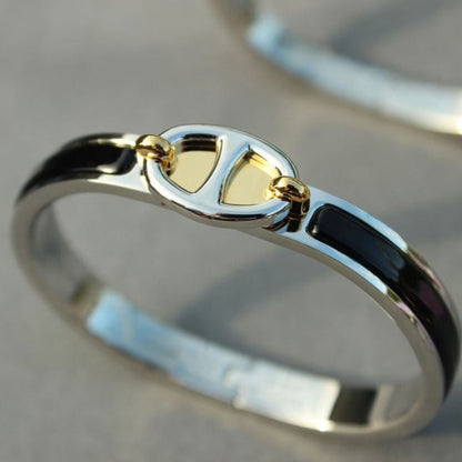 [⭐Hevara Jewelry]CLIC CHAINE SILVER BRACELET