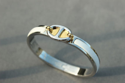 [⭐Hevara Jewelry]CLIC CHAINE SILVER BRACELET