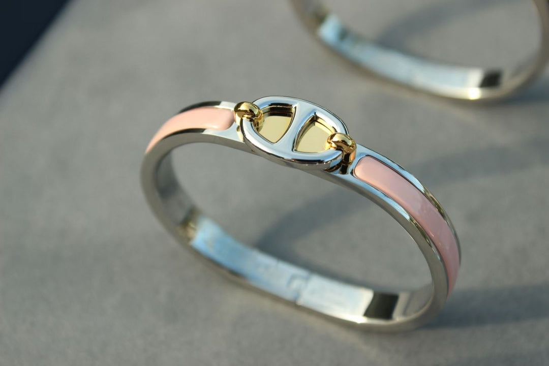 [⭐Hevara Jewelry]CLIC CHAINE SILVER BRACELET