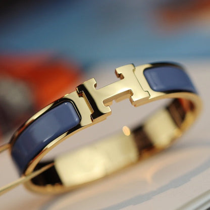 [⭐Hevara Jewelry]H BRACELET 12MM BLUE GRAY