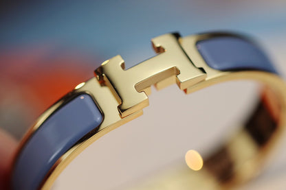 [⭐Hevara Jewelry]H BRACELET 12MM BLUE GRAY