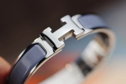[⭐Hevara Jewelry]H BRACELET 12MM BLUE GRAY