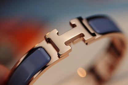 [⭐Hevara Jewelry]H BRACELET 12MM BLUE GRAY