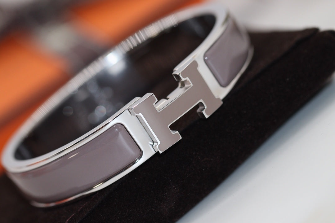 [⭐Hevara Jewelry]H BRACELET 12MM BROWN