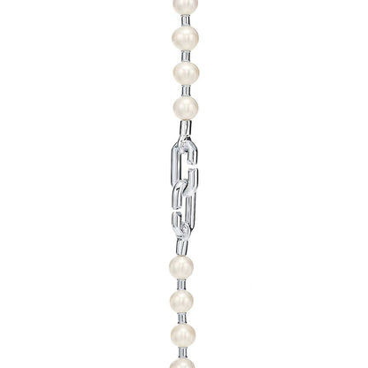 [Hevara Jewelry]HARDWEAR PEARL WRAP NECKLACE