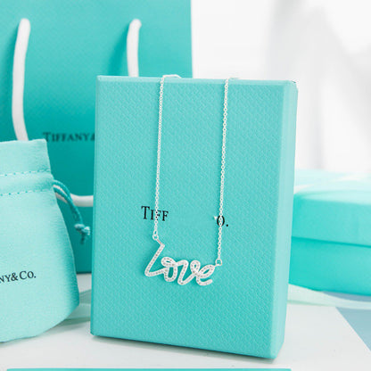 [Hevara Jewelry]PALOMA S GRAFFITI LOVE NECKLACE DIAMOND