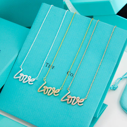 [Hevara Jewelry]PALOMA S GRAFFITI LOVE NECKLACE DIAMOND
