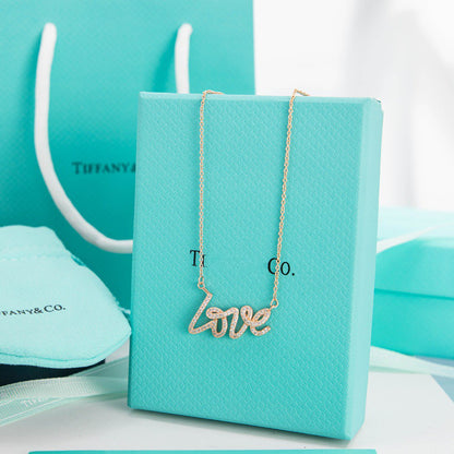 [Hevara Jewelry]PALOMA S GRAFFITI LOVE NECKLACE DIAMOND