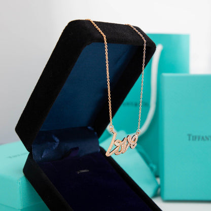 [Hevara Jewelry]PALOMA S GRAFFITI LOVE NECKLACE DIAMOND