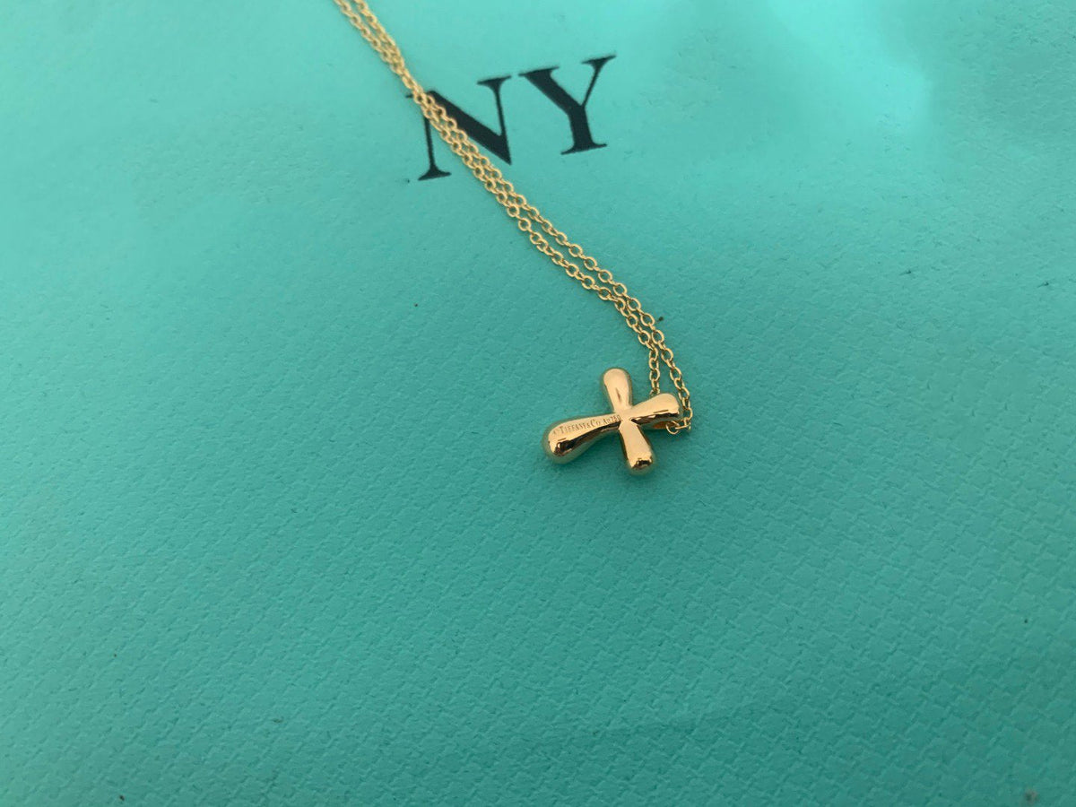[Hevara Jewelry]CROSS PENDANT MINI BARE CROSS NECKLACE