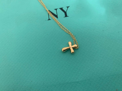 [Hevara Jewelry]CROSS PENDANT MINI BARE CROSS NECKLACE