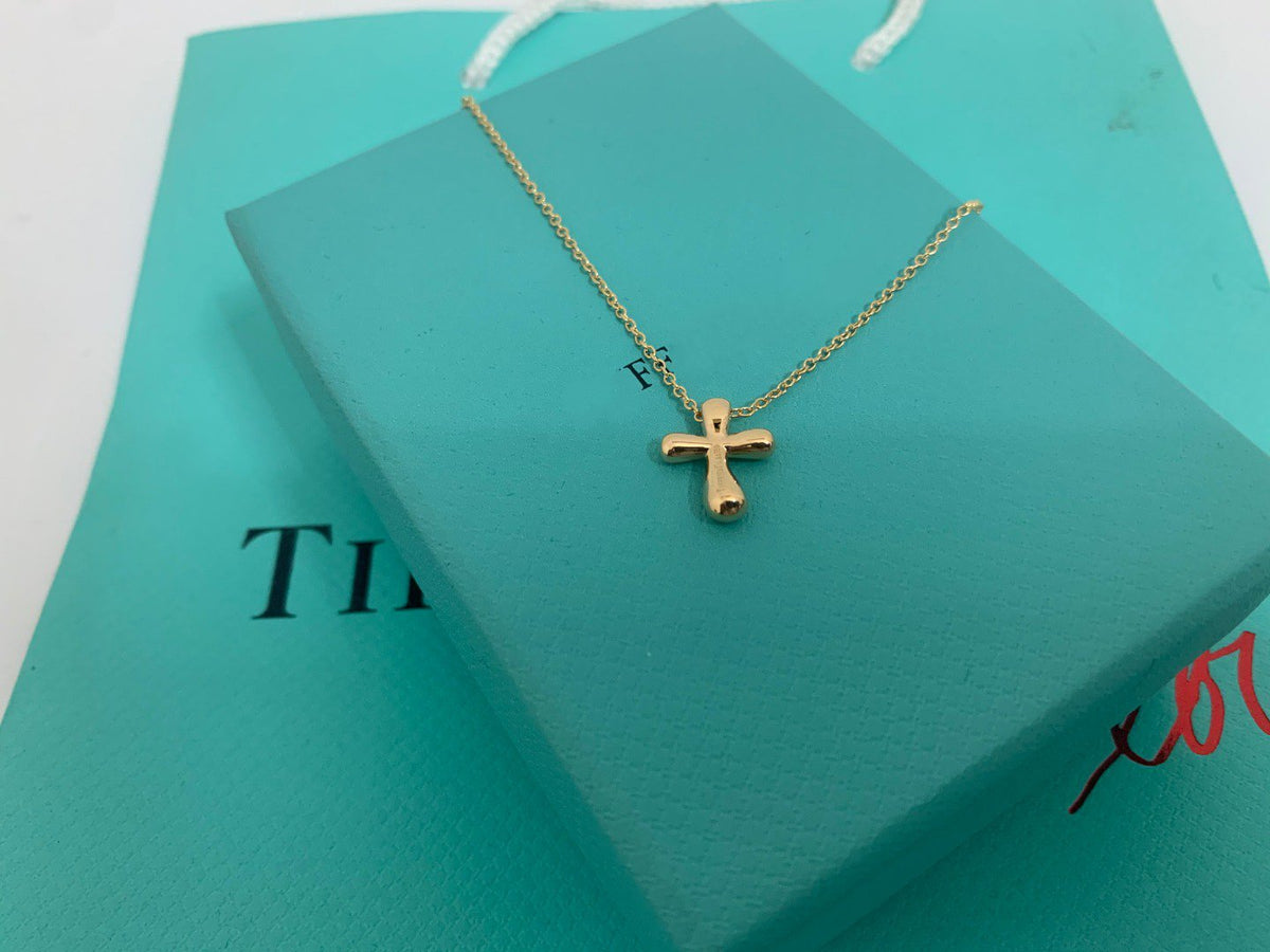 [Hevara Jewelry]CROSS PENDANT MINI BARE CROSS NECKLACE