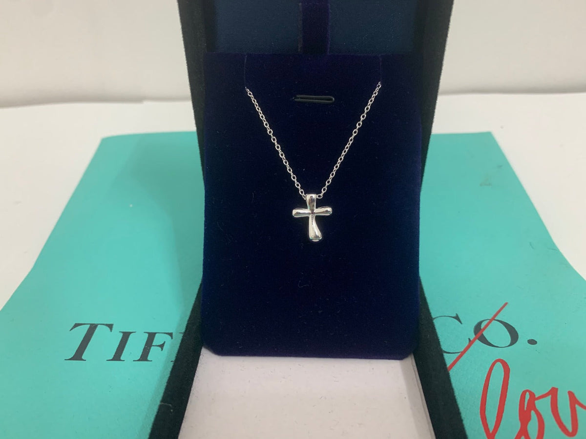 [Hevara Jewelry]CROSS PENDANT MINI BARE CROSS NECKLACE