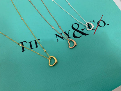 [Hevara Jewelry]HEART NECKLACE PENDANT STERLING