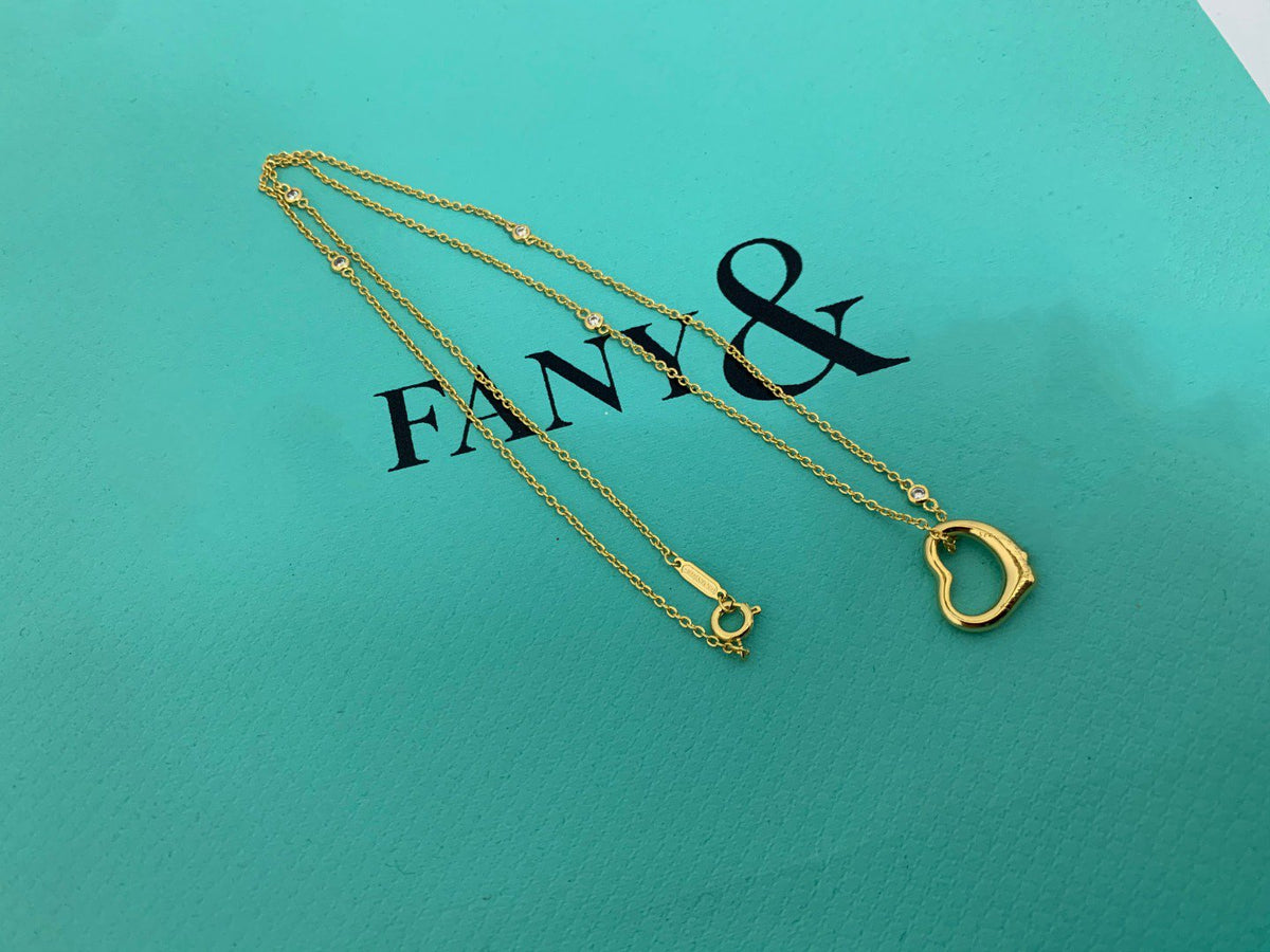 [Hevara Jewelry]HEART NECKLACE PENDANT STERLING