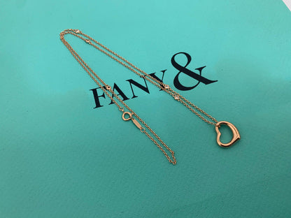[Hevara Jewelry]HEART NECKLACE PENDANT STERLING