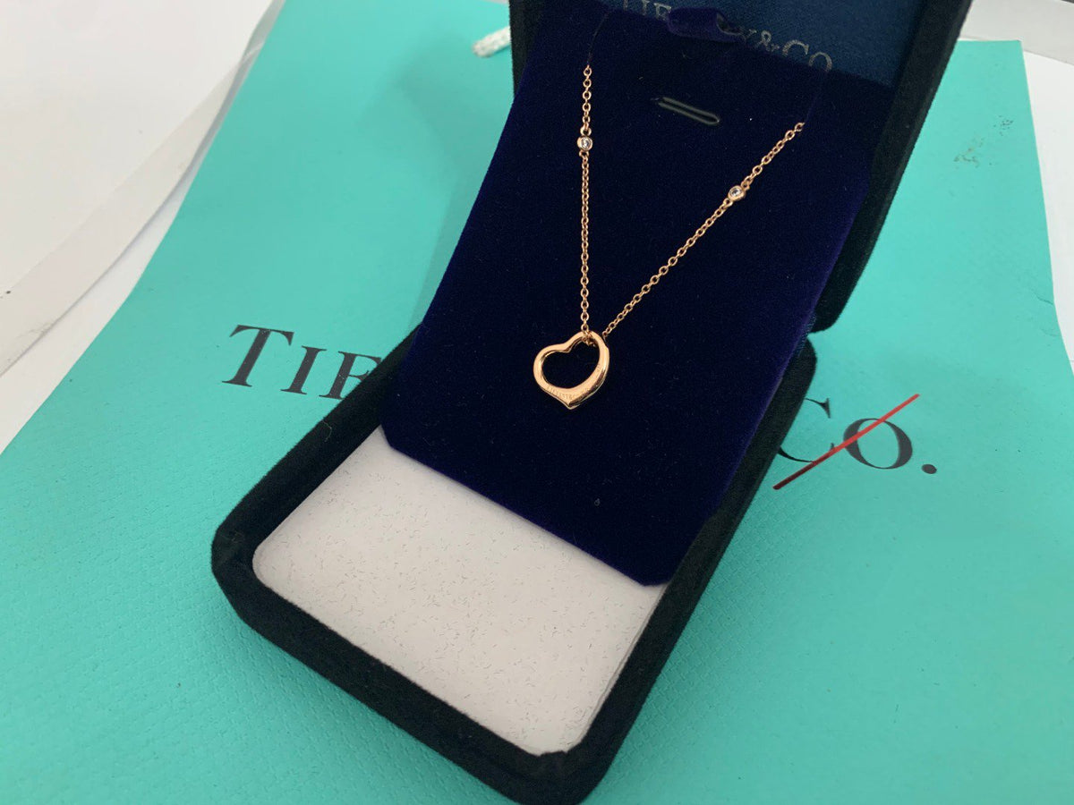 [Hevara Jewelry]HEART NECKLACE PENDANT STERLING