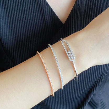 [⭐Hevara Jewelry]MINI DIAMOND TENNIS BRACELET