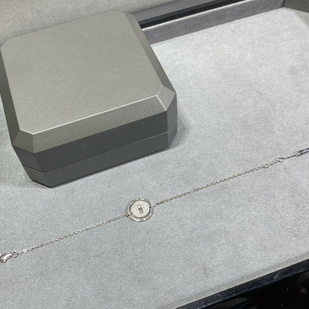 [⭐Hevara Jewelry]Demo MOVE DIAMOND PAVED BRACELET