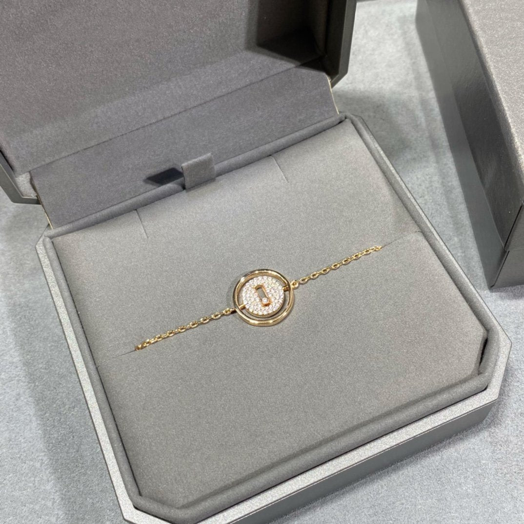 [⭐Hevara Jewelry]Demo MOVE DIAMOND PAVED BRACELET