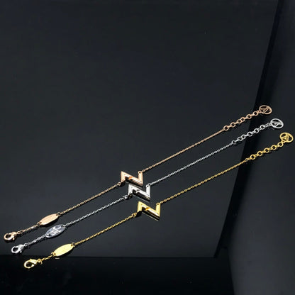 [⭐Hevara Jewelry]VOLT LV LOGO BRACELET