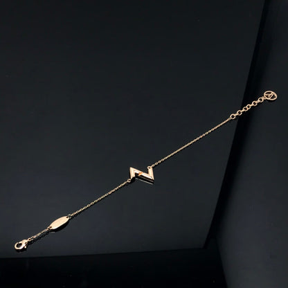 [⭐Hevara Jewelry]VOLT LV LOGO BRACELET