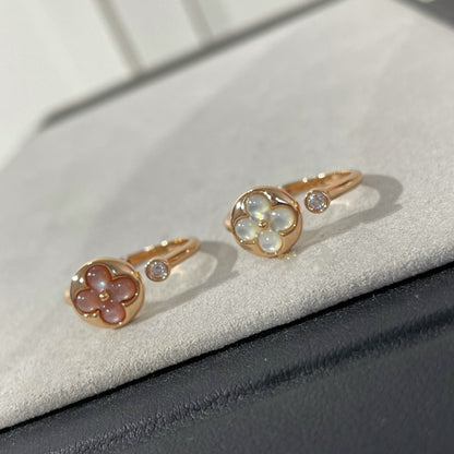 [⭐Hevara Jewelry]SUN 1 DIAMOND PINK MOP RING
