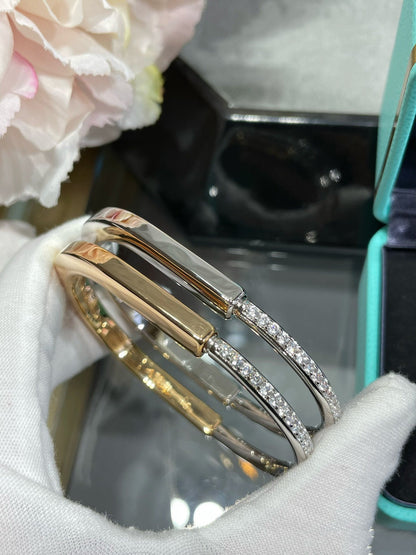 [Hevara Jewelry]LOCK BRACELET DIAMOND