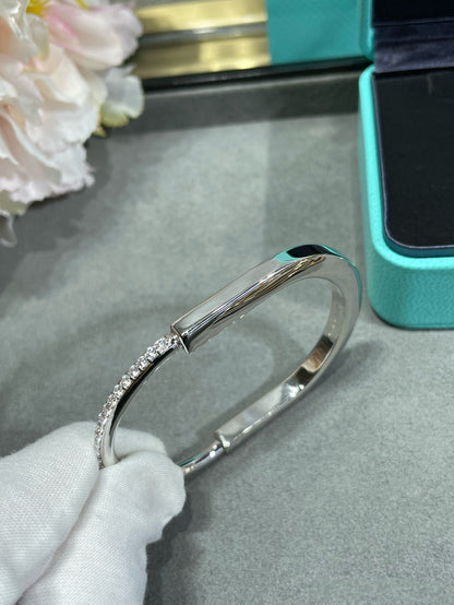 [Hevara Jewelry]LOCK BRACELET DIAMOND