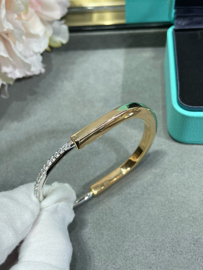 [Hevara Jewelry]LOCK BRACELET DIAMOND