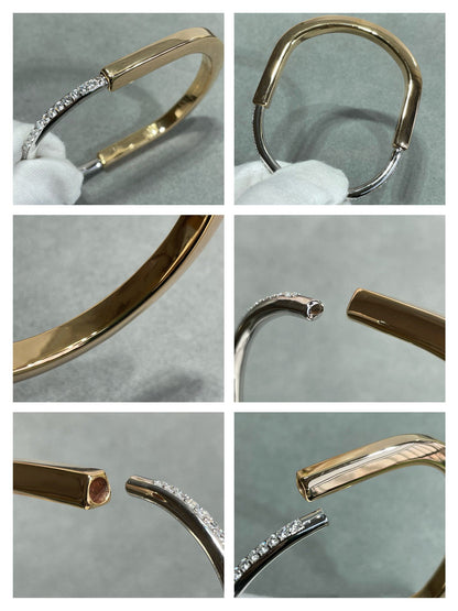 [Hevara Jewelry]LOCK BRACELET DIAMOND