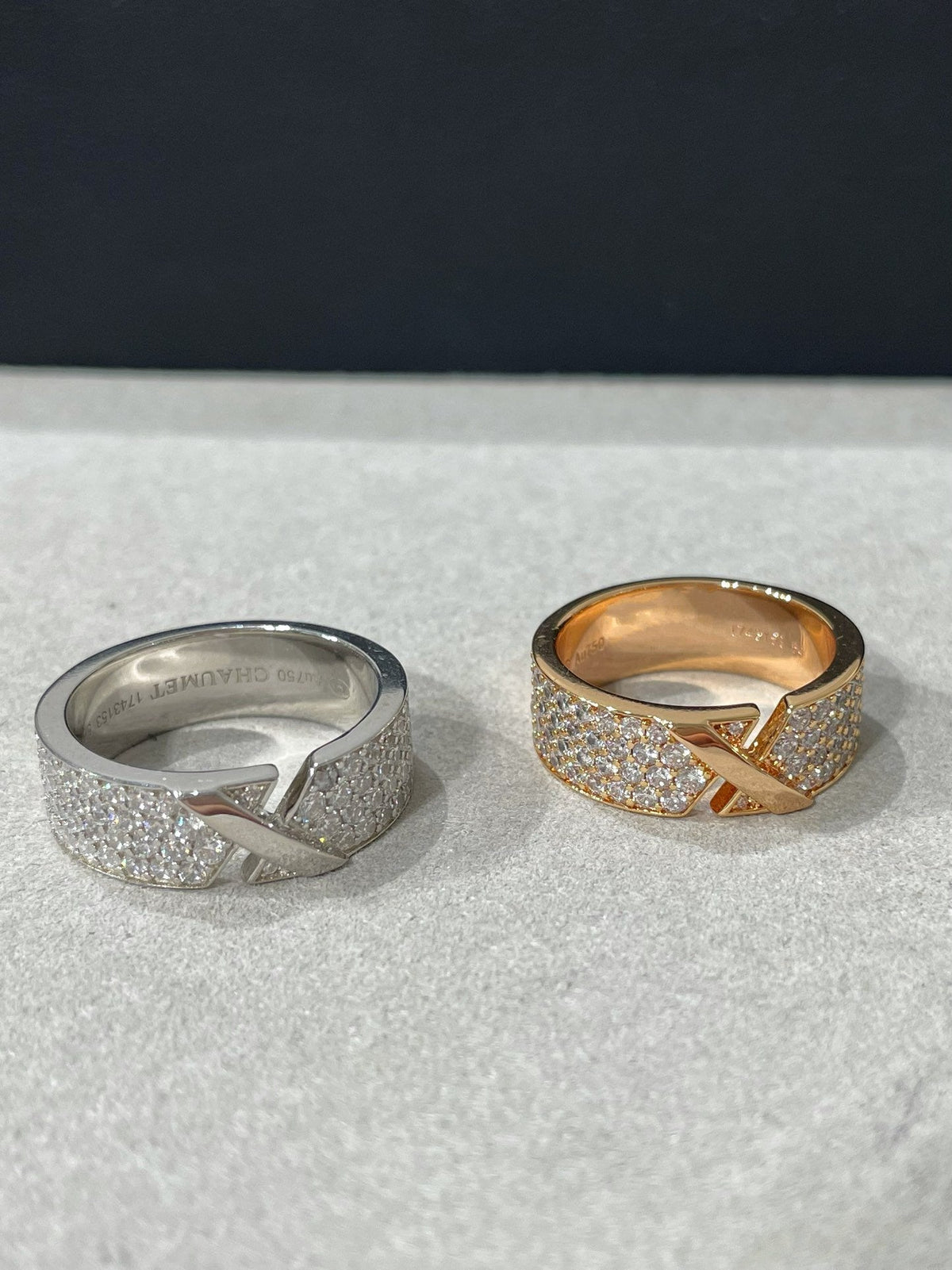 [⭐Hevara Jewelry]LIENS EVIDENCE  DIAMOND PAVED RING