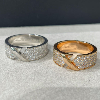 [⭐Hevara Jewelry]LIENS EVIDENCE  DIAMOND PAVED RING