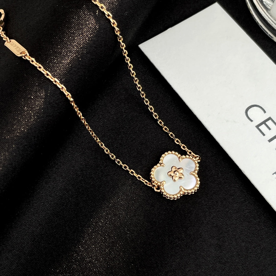 [⭐Hevara Jewelry]LUCKY SPRING ROSE GOLD MOP BRACELET