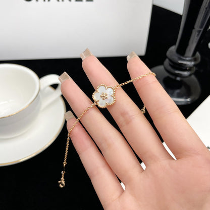 [⭐Hevara Jewelry]LUCKY SPRING ROSE GOLD MOP BRACELET