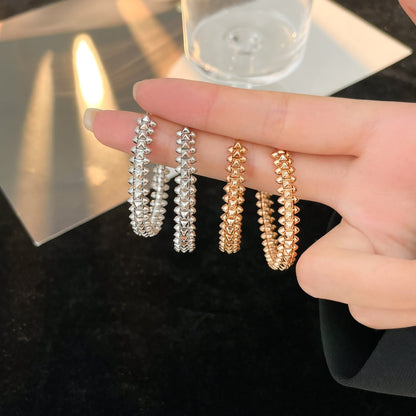 [⭐Hevara Jewelry]CLASH HOOP EARRINGS