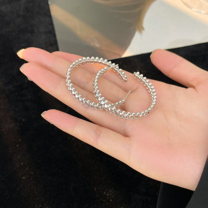 [⭐Hevara Jewelry]CLASH HOOP EARRINGS