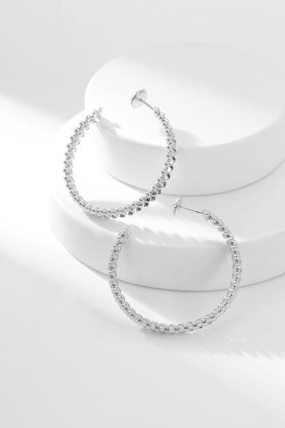 [⭐Hevara Jewelry]CLASH HOOP EARRINGS