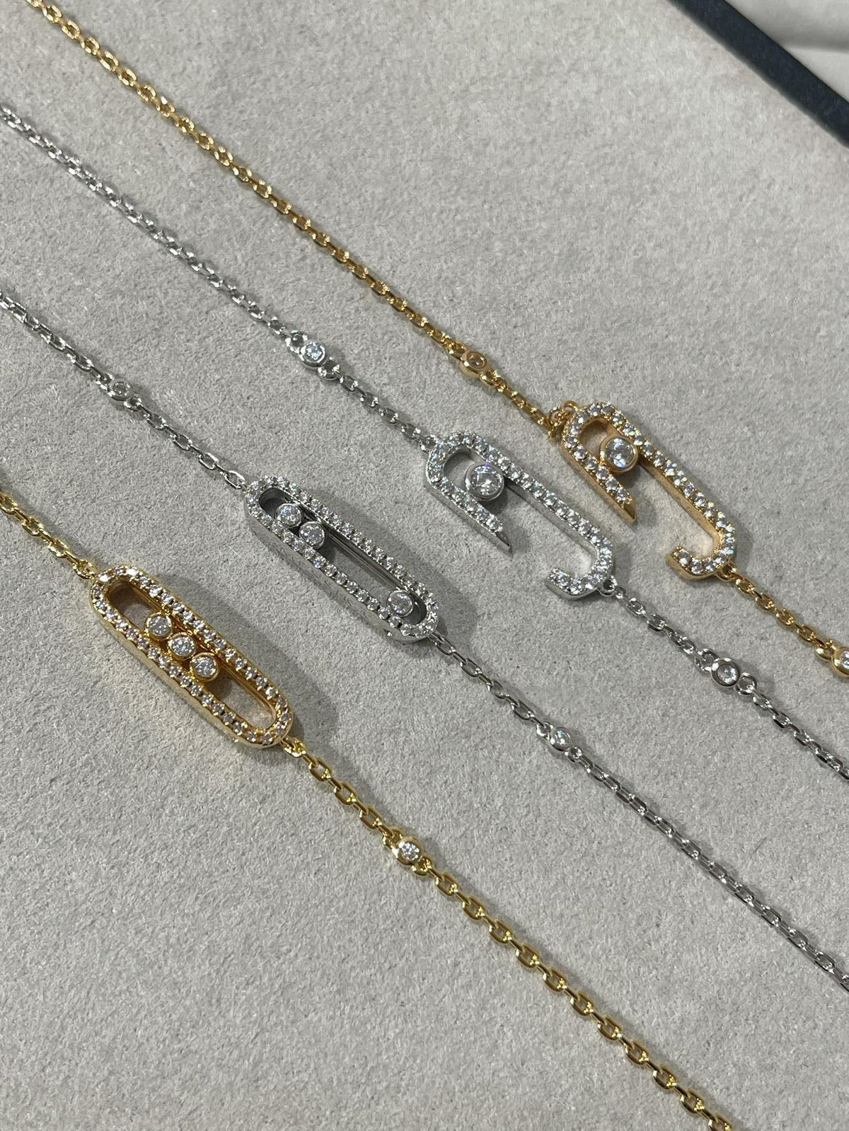 [⭐Hevara Jewelry]BABY MOVE DIAMOND BRACELET