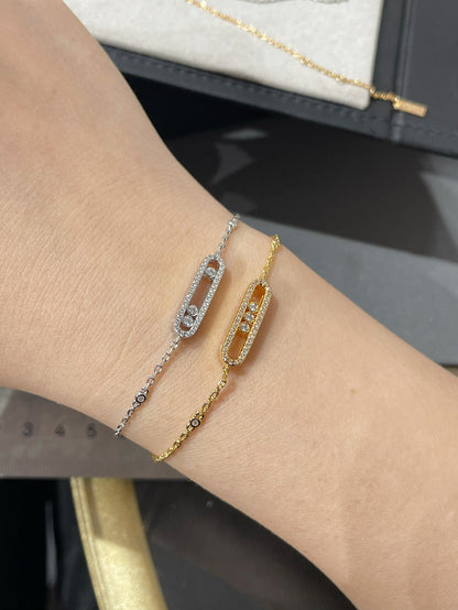[⭐Hevara Jewelry]BABY MOVE DIAMOND BRACELET