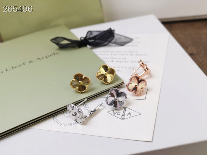 [⭐Hevara Jewelry]CLOVER MEDIUM STUD EARRINGS