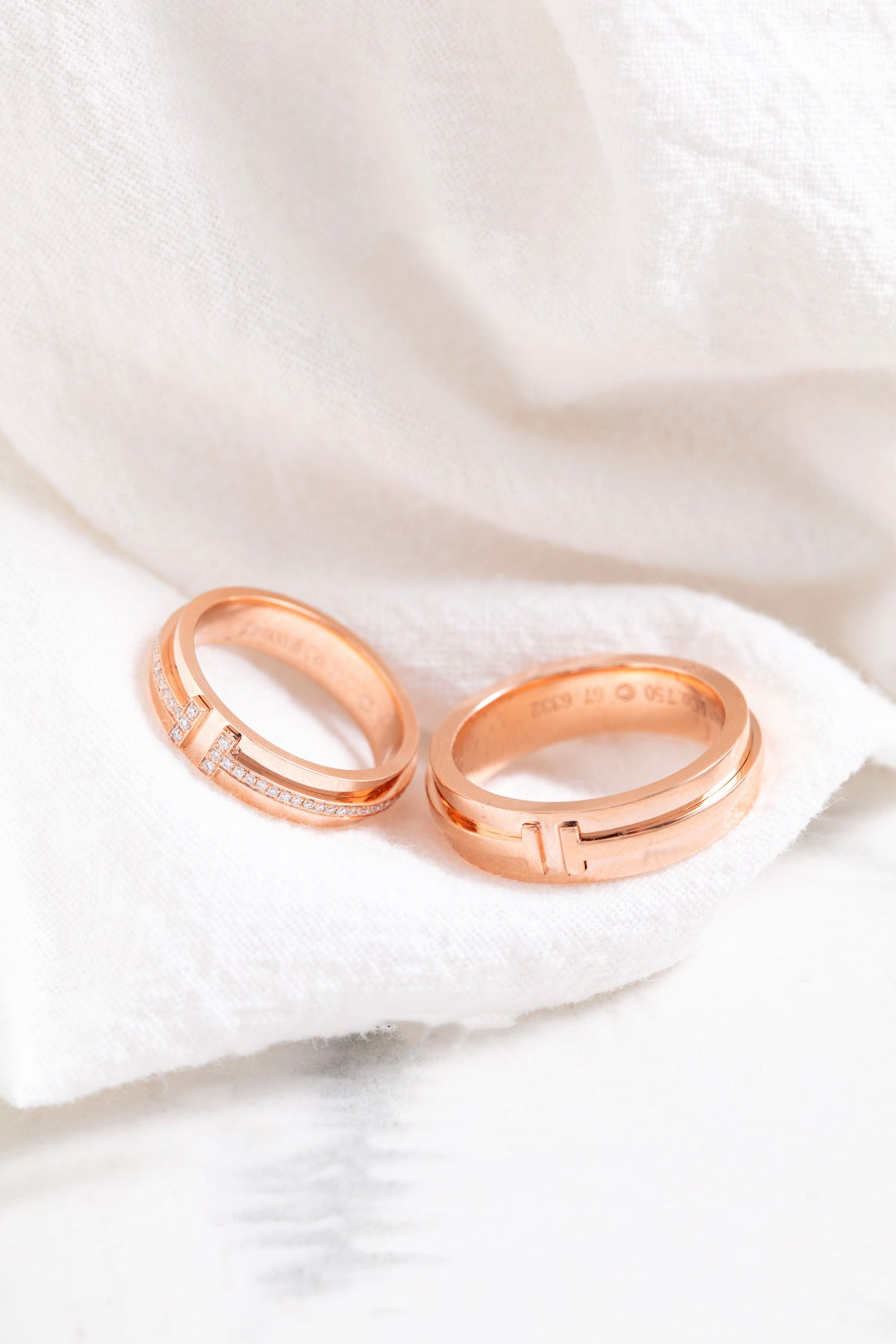 [Hevara Jewelry]T PINK GOLD RING