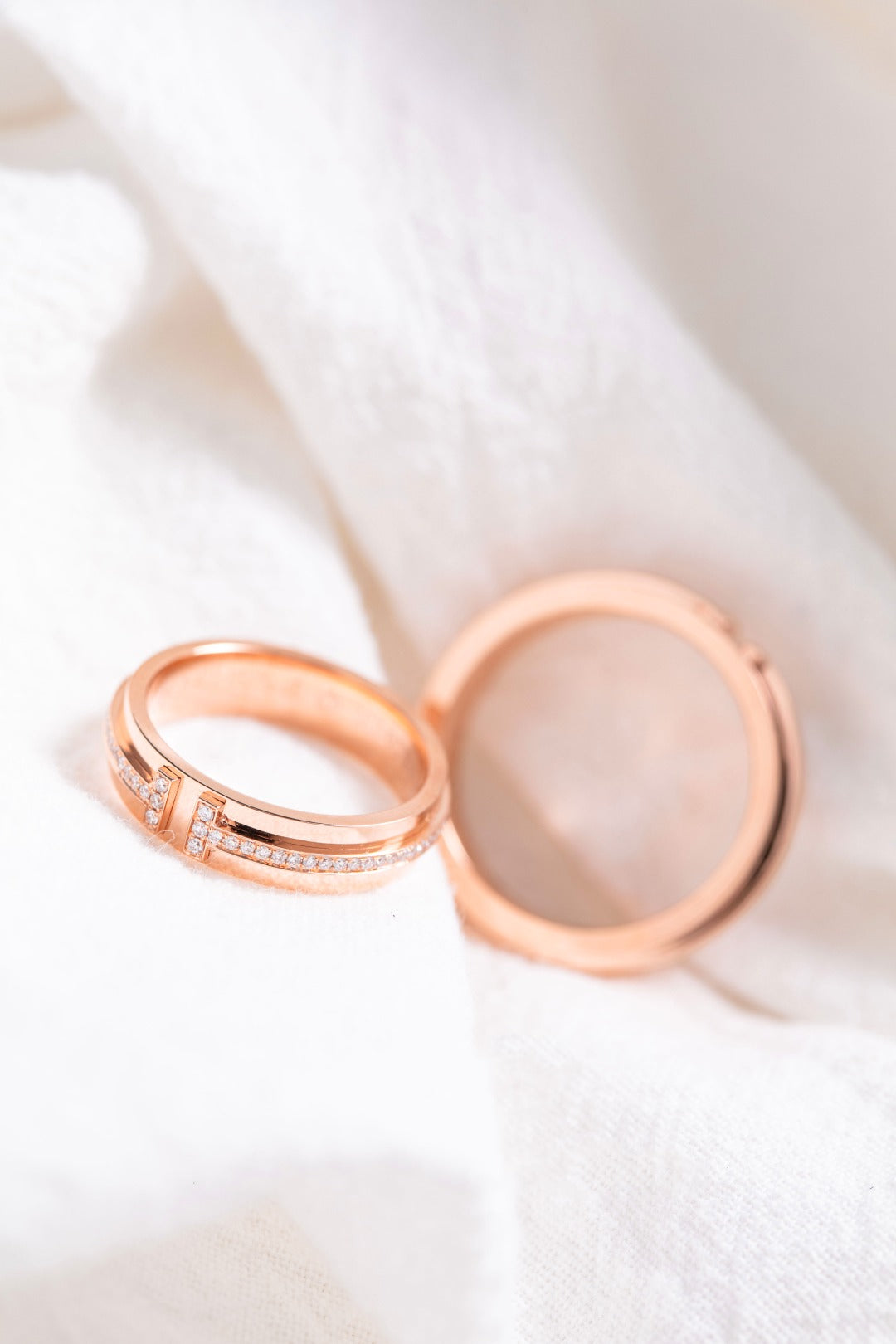 [Hevara Jewelry]T PINK GOLD RING
