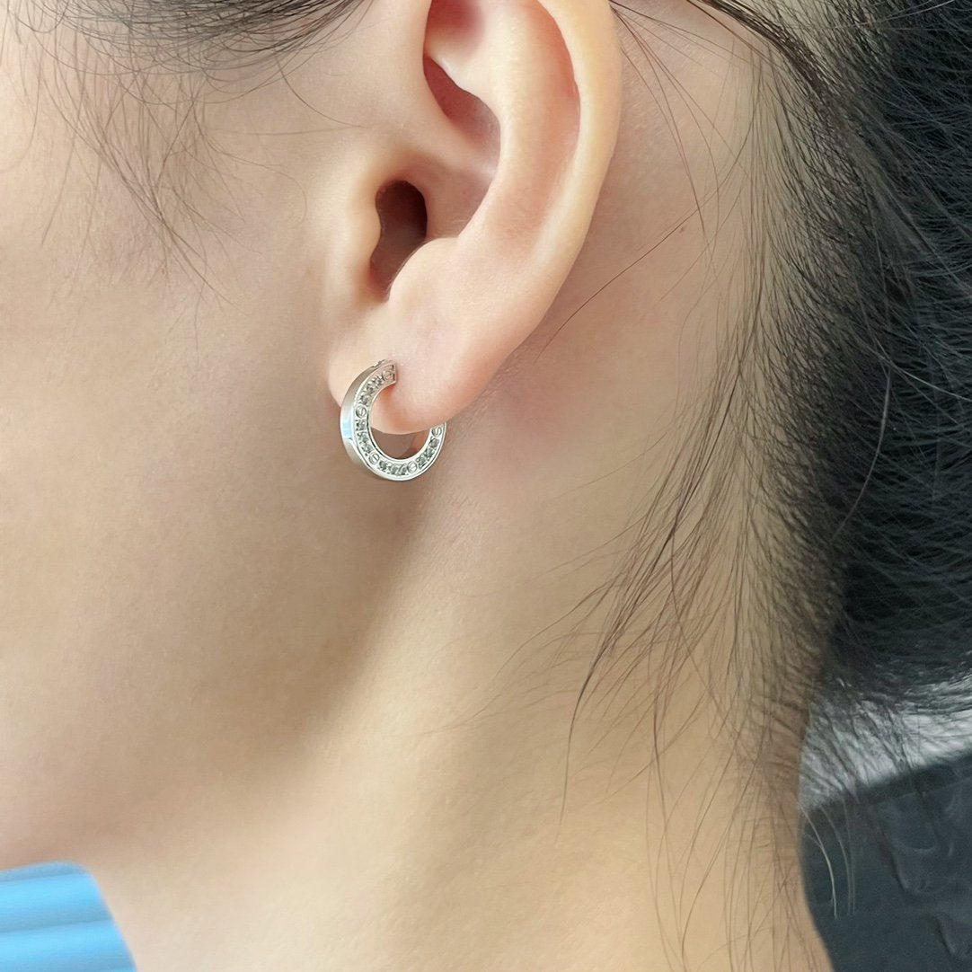 [⭐Hevara Jewelry]LOVE DIAMOND EARRINGS