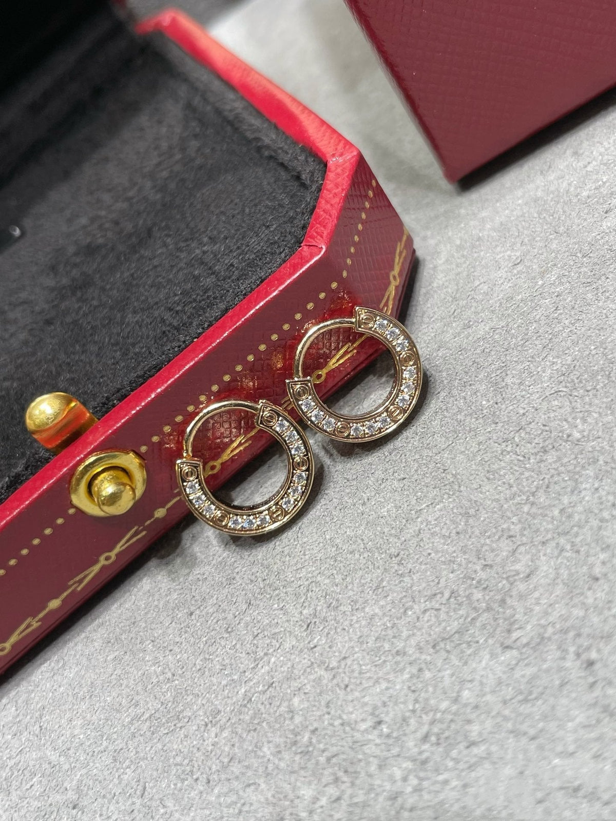 [⭐Hevara Jewelry]LOVE DIAMOND EARRINGS