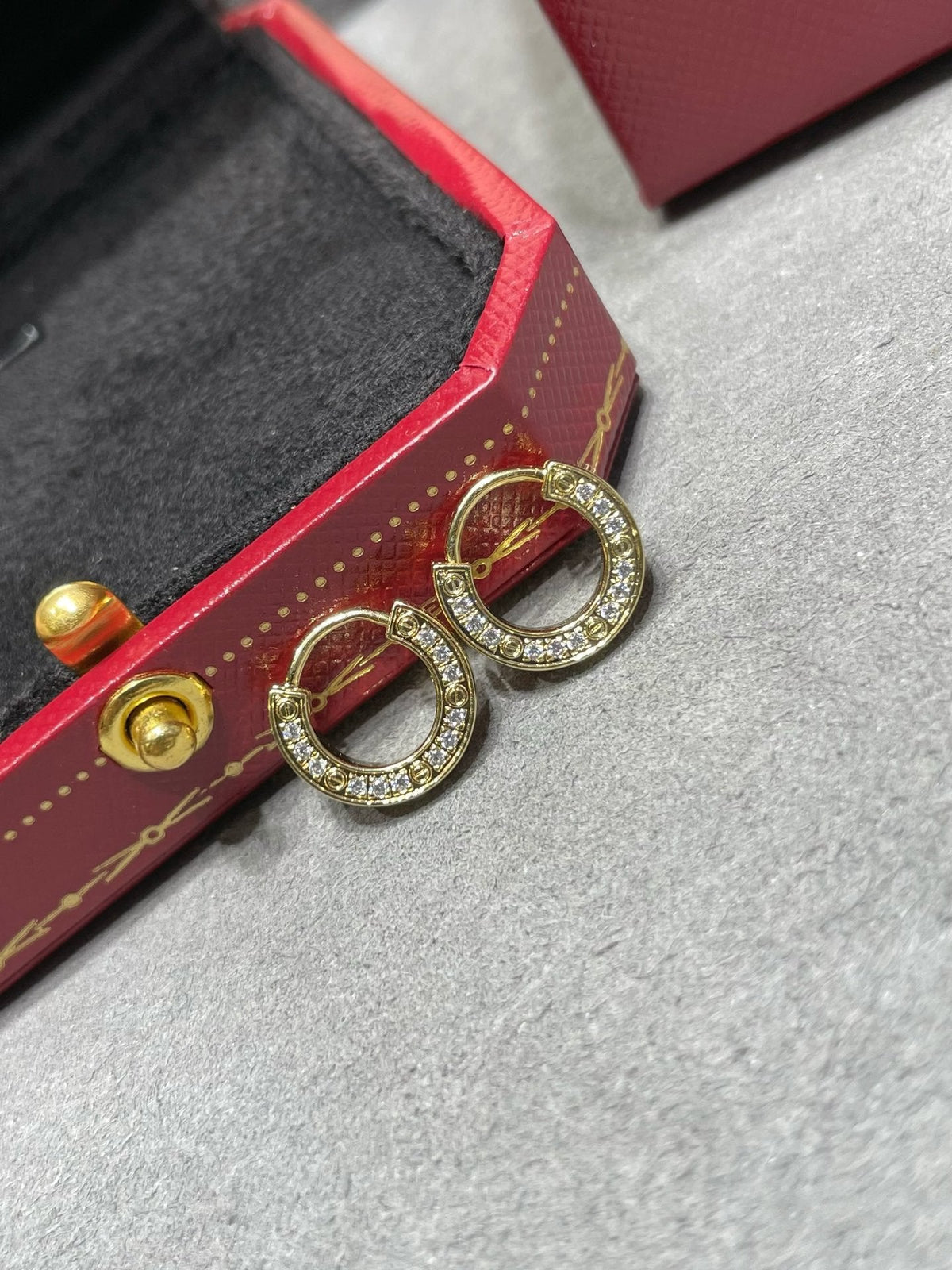 [⭐Hevara Jewelry]LOVE DIAMOND EARRINGS