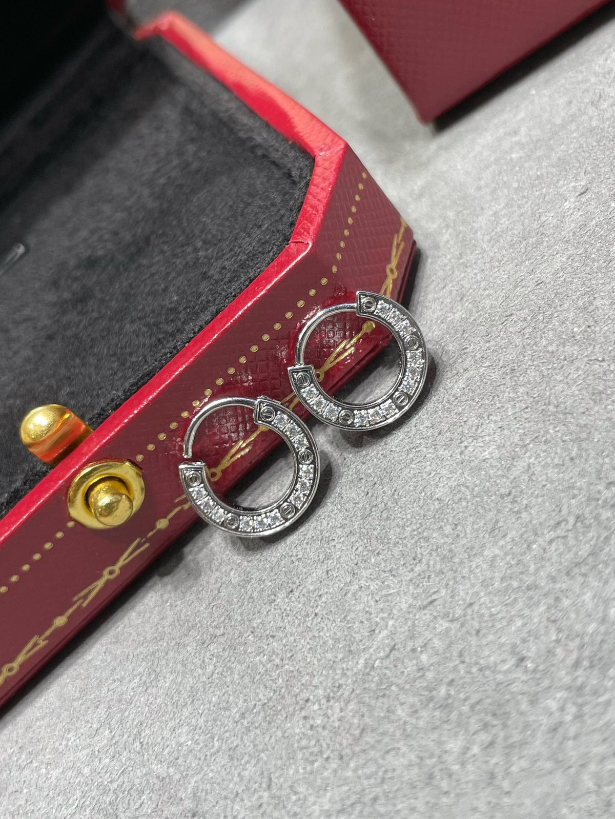 [⭐Hevara Jewelry]LOVE DIAMOND EARRINGS